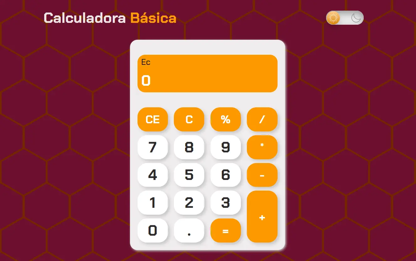 Calculadora de operaciones básicas