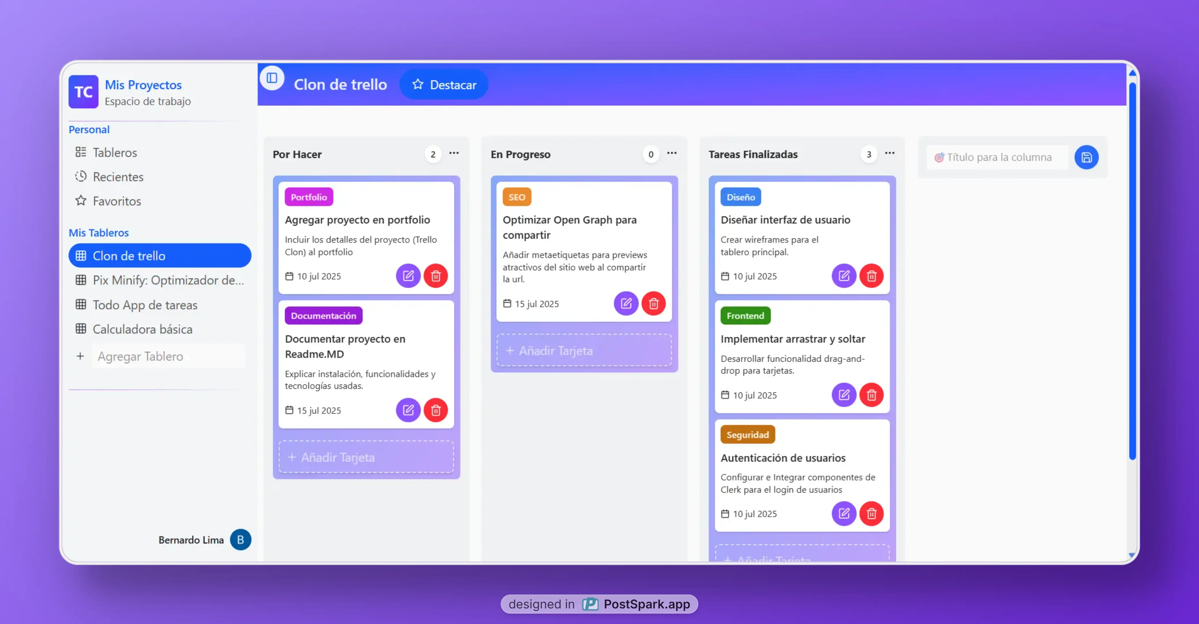 Trello Clon